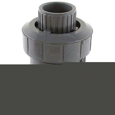 Nib co 1 Â¼â€ pvc ball check valve threaded & socket ends