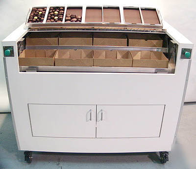 Savage bros individual chocolate packaging machine wow