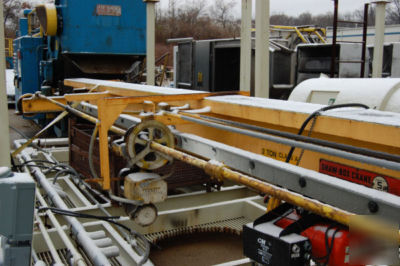 39' span shaw-box single girder top running brdg crane