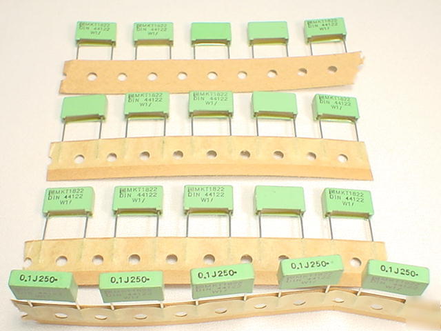 5PK ero .1UF 250V mkt box film capacitor tube amplifier