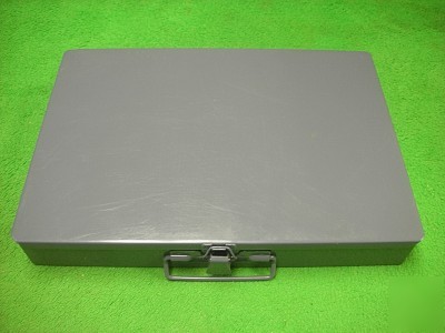 6 metal small part parts tool storage case box bin tray