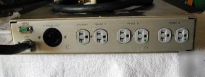 Ac power control panal w/220 volts in 13282910 