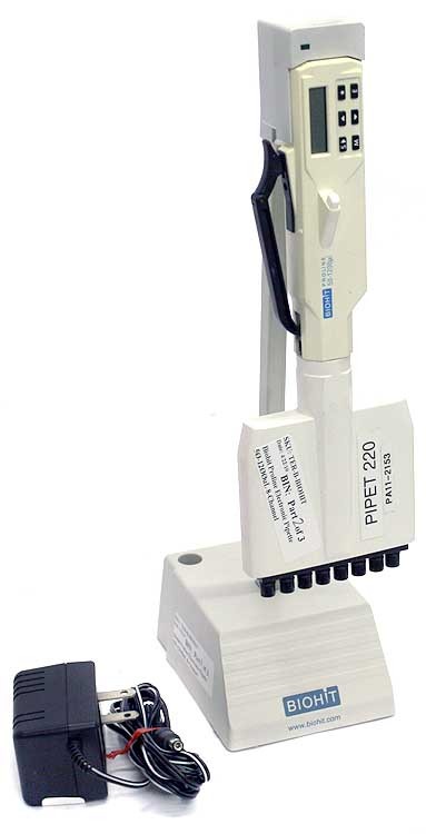 Biohit proline electronic pipette 50-1200UL 8-channel