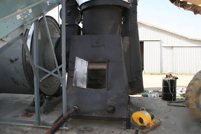 Biomass burner stove wood shavings or sawdust drying
