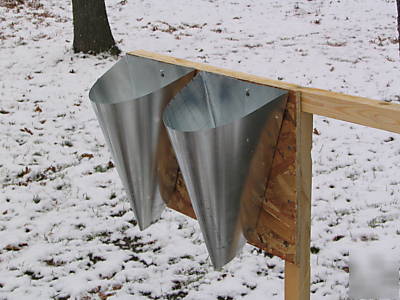 Chicken poultry killing restraining processing cones