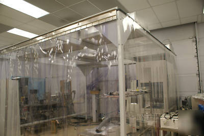 Clean room , modular, softsides, 12BY12 on wheels, hepa