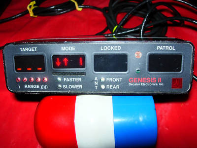Decatur genesis ii k band police radar readout only 