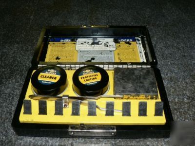 Doall antique gage / gauge block set 9 - .021-.029