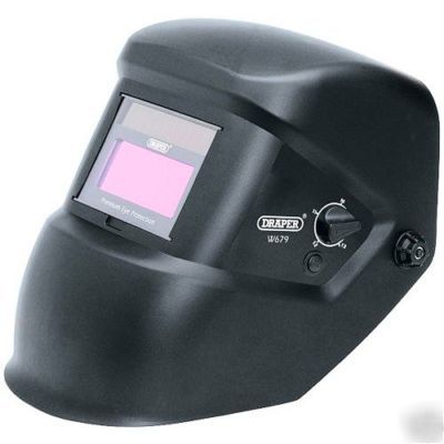 Draper 08166 (W679) solar powered auto welding helmet