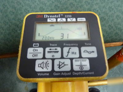 Dynatel 3M 2250 cable locator 577HZ, 8, 33, & 200 khz