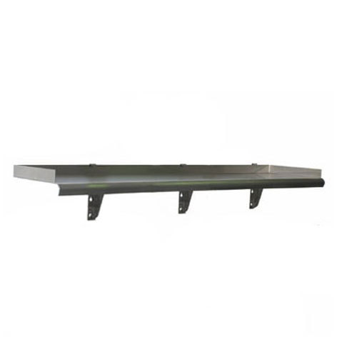 Eagle SWS1248-16/4 shelf, wall mount, 16 gauge stainles