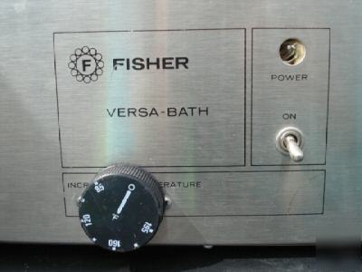 Fisher versa-bath laboratory heater volts 120 model 132