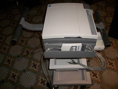 Ge mac 5000 marquette interpretive ekg~ecg w/cart exc 