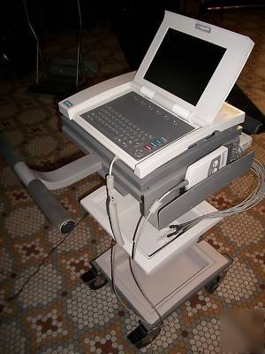 Ge mac 5000 marquette interpretive ekg~ecg w/cart exc 