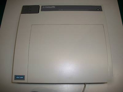 Ge mac 5000 marquette interpretive ekg~ecg w/cart exc 