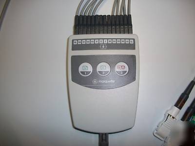 Ge mac 5000 marquette interpretive ekg~ecg w/cart exc 