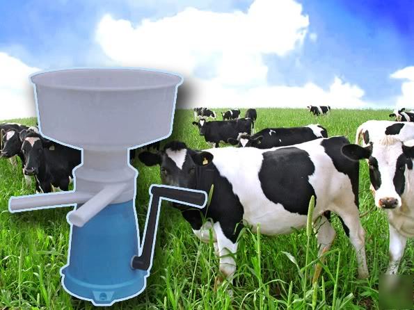 Milk cream manual centrifugal separator 50L/h brand