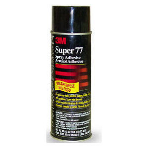 New 3M super 77 multipurpose adhesive - 24 fl oz - 