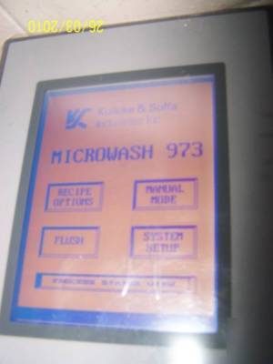 New adtouch panel dp-M321 kulicke & soffe microwash 973