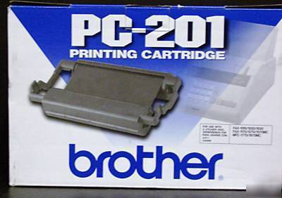 New genuine brother pc-201 toner cartridge for fax mac