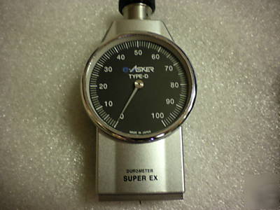 New hoto instruments--durometer--type d-- in case--(J2)