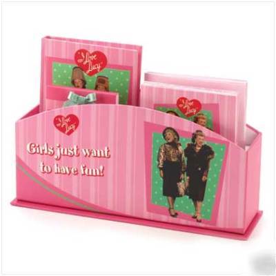 New i love lucy 5 pc stationery set 