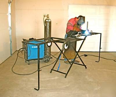 New power bench â€“ portable industrial miter saw stand
