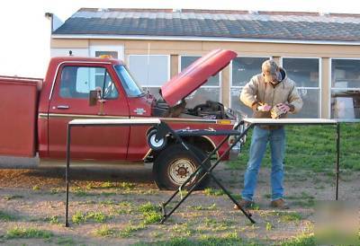 New power bench â€“ portable industrial miter saw stand