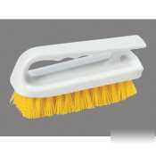 New sparta hand scrub brush 6IN yellow