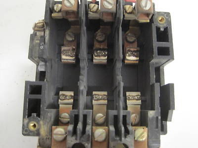 Square d size 2 full voltage starter 25HP 8536SDO1V06