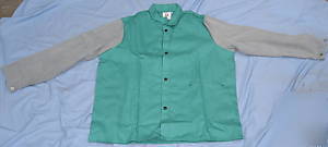 Steiner large welders jacket leather sleeves