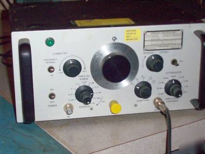 Tektronix 453 oscilloscope,probe & wavetek 1146/u gen.