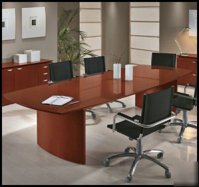 10FT modern conference table boardroom board room wood
