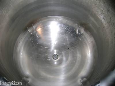 40 gallon cherry burrell stainless jacketed tank