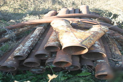Case p-50 hydraplacer diesel engine & pipes