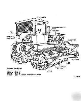 Caterpillar tractor D5 D7 D8: cd~21 repair manual~8921P