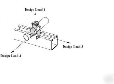 Cooper multi-grip pipe clamp rigid 1 1/4