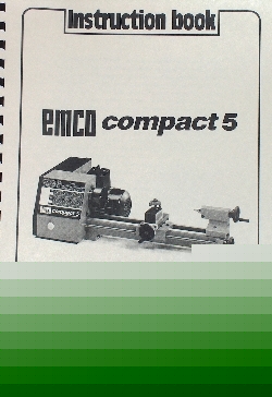 Emco compact 5 lathe instruction manual