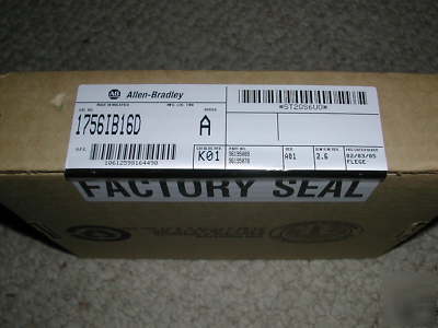 Factory sealed allen bradley 1756-IB16D/a 