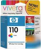 Hp no. 110 tri-color ink cartridge - 55 photo