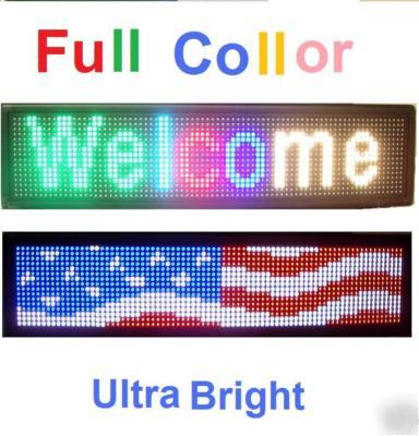 Led window sign - full color 11.5