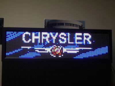 Led window sign - full color 11.5