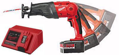 Milwaukee 6514-20 the hatchet 18V reciprocating saw kit