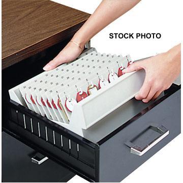 New mmf industries dupli-key in-drawer 56-key tray- - 