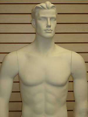 New white color brand masculine male mannequin cge-7A