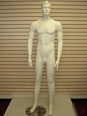 New white color brand masculine male mannequin cge-7A