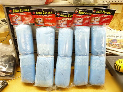 Non-skid disposable shoe covers realtor contractors
