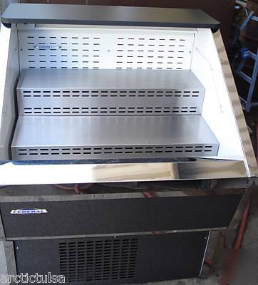 Open air merchandiser refrigerated 3FT federal mfg