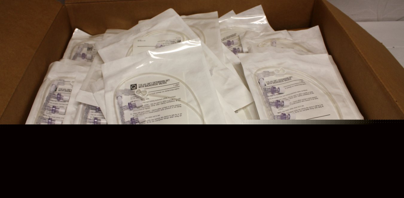 Quest~(50) anesthesia ext. sets~backcheck valves~9220