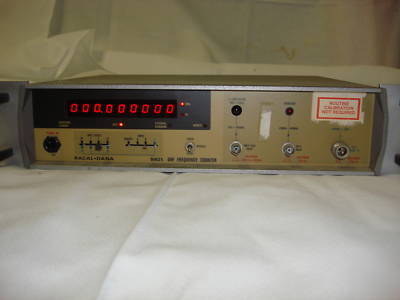 Racal-dana 9921 uhf frequency counter works great